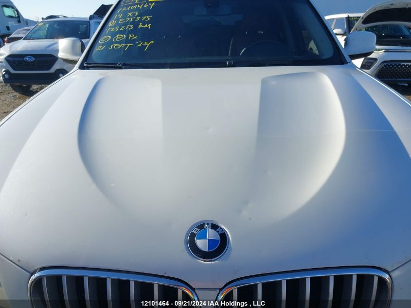 2014 BMW X3 VIN: 5UXWX7C56E0E75375 Lot: 12101464