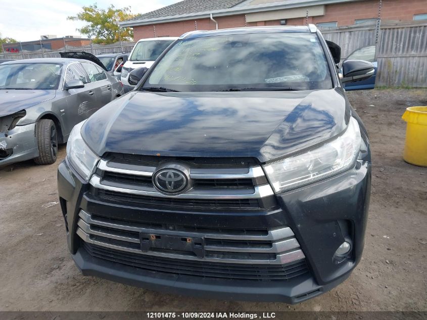 2017 Toyota Highlander Limited/Ltd Platinum VIN: 5TDDZRFH3HS369789 Lot: 12101475