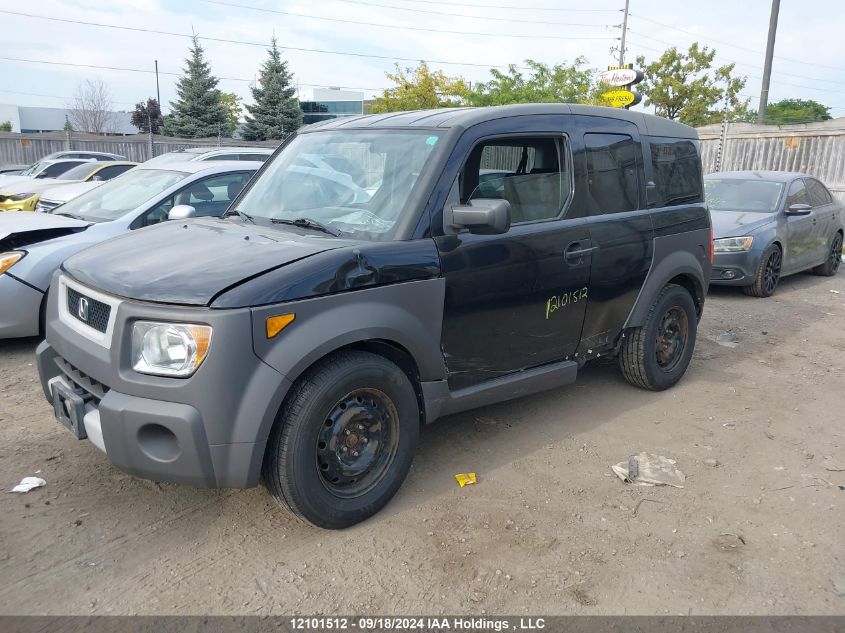 2003 Honda Element VIN: 5J6YH18593L802173 Lot: 12101512