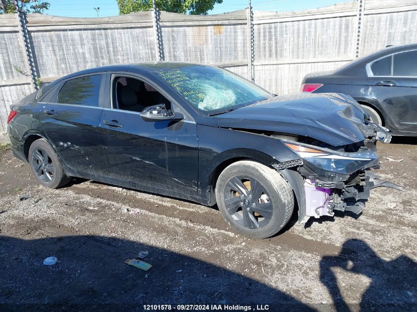 KMHLN4AJ3MU007693 2021 Hyundai Elantra Hybrid