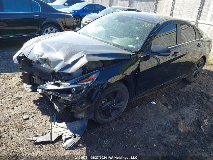 KMHLN4AJ3MU007693 2021 Hyundai Elantra Hybrid