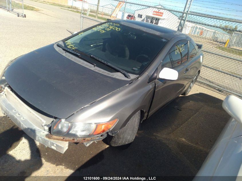 2008 Honda Civic Cpe VIN: 2HGFG21568H101774 Lot: 12101600