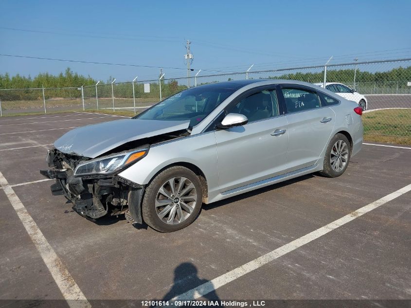 2015 Hyundai Sonata Sport VIN: 5NPE34AF4FH145822 Lot: 12101614