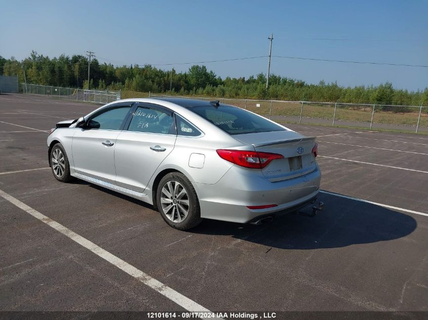 2015 Hyundai Sonata Sport VIN: 5NPE34AF4FH145822 Lot: 12101614