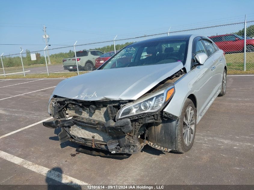 2015 Hyundai Sonata Sport VIN: 5NPE34AF4FH145822 Lot: 12101614