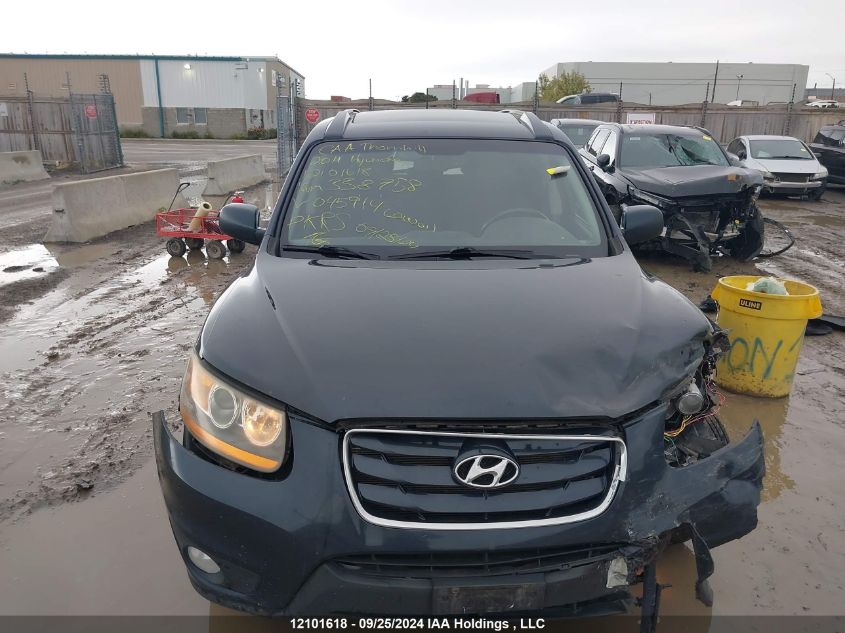 2011 Hyundai Santa Fe Gls VIN: 5XYZGDAG2BG045914 Lot: 12101618