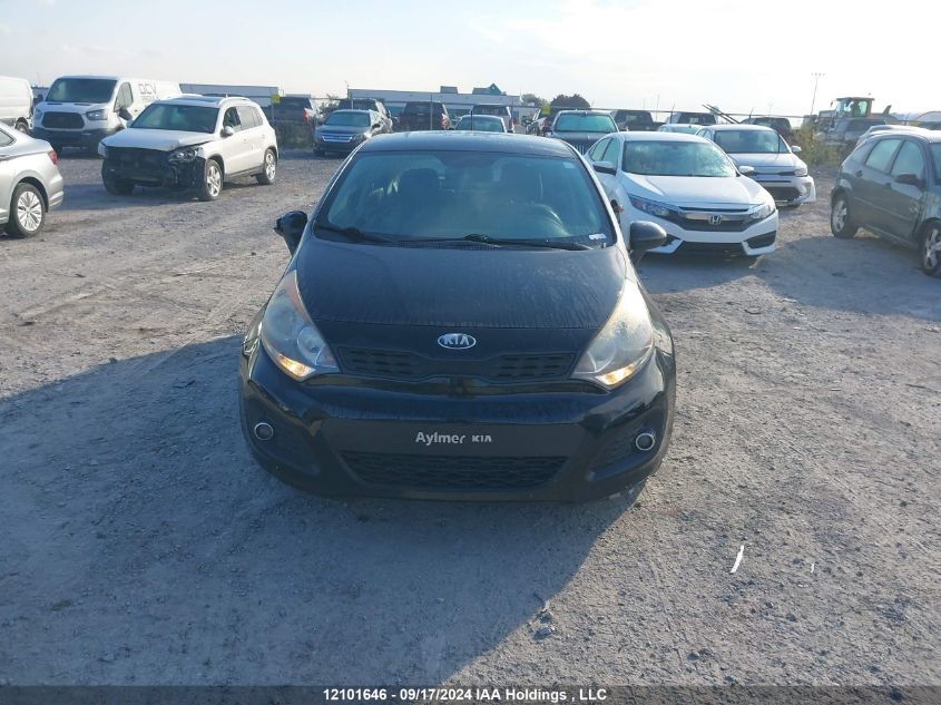 2013 Kia Rio VIN: KNADM5A38D6812979 Lot: 12101646