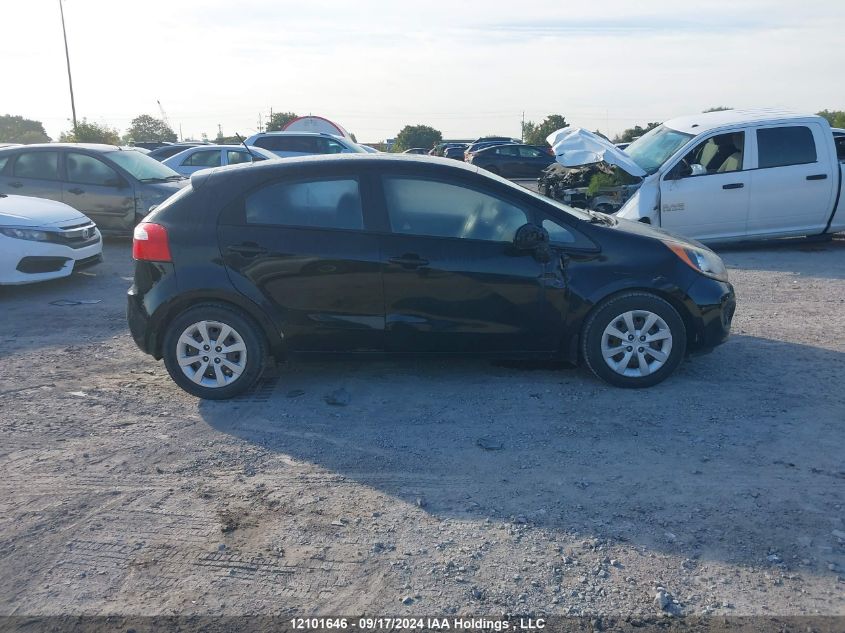 2013 Kia Rio VIN: KNADM5A38D6812979 Lot: 12101646