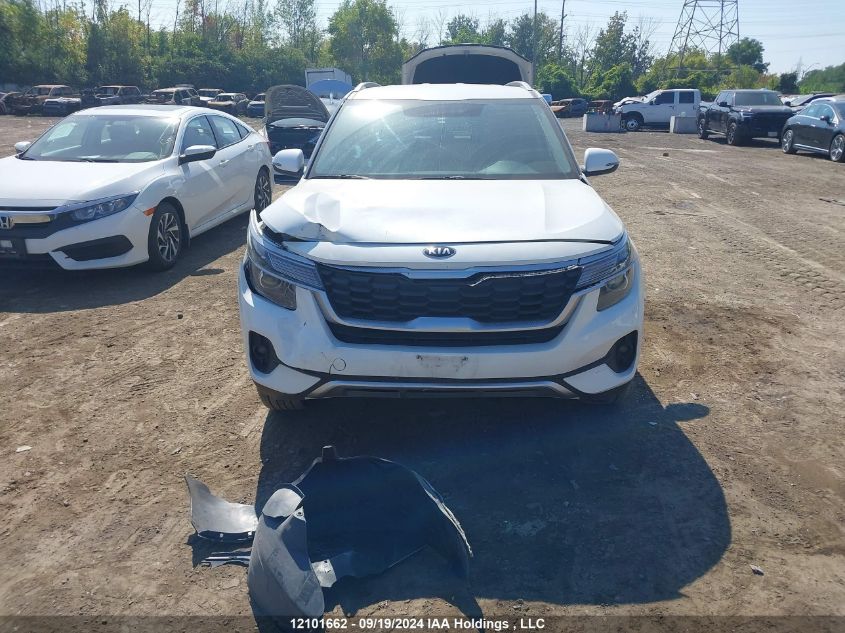 2021 Kia Seltos VIN: KNDEPCAA5M7118357 Lot: 12101662