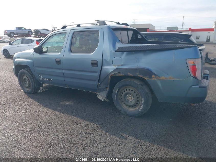 2008 Honda Ridgeline VIN: 2HJYK16408H003691 Lot: 12101681