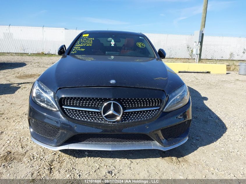 2016 Mercedes-Benz C-Class VIN: 55SWF6EB7GU171036 Lot: 12101686