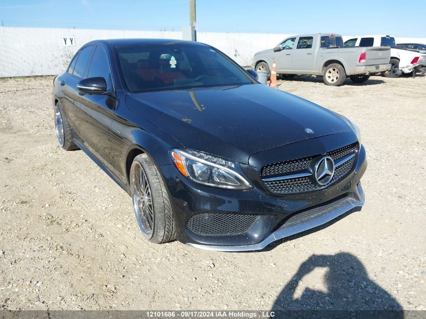 2016 Mercedes-Benz C-Class VIN: 55SWF6EB7GU171036 Lot: 12101686