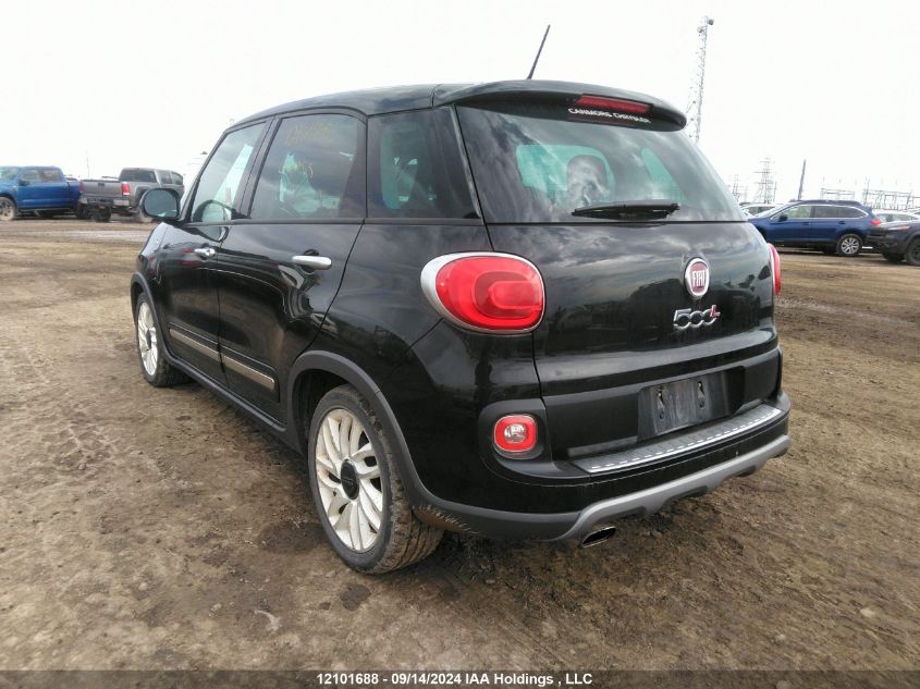 2014 Fiat 500L Trekking VIN: ZFBCFADH0EZ025374 Lot: 12101688