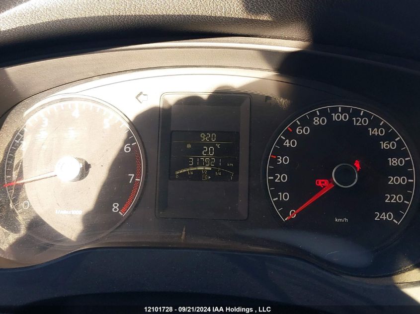 2012 Volkswagen Jetta Sedan VIN: 3VW1K7AJ9CM366388 Lot: 12101728