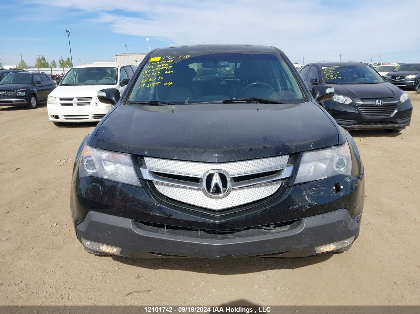 2009 Acura Mdx VIN: 2HNYD28249H006895 Lot: 12101742