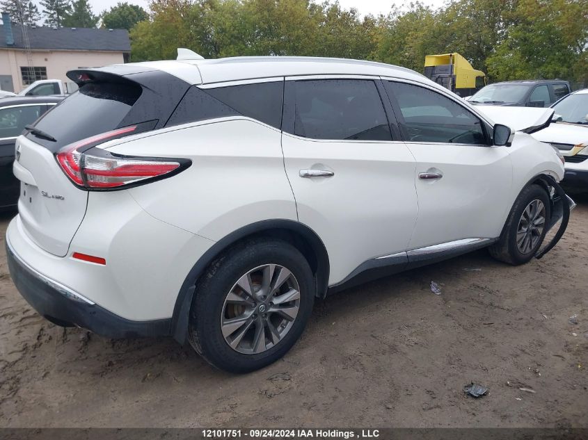 2018 Nissan Murano VIN: 5N1AZ2MH3JN180595 Lot: 12101751