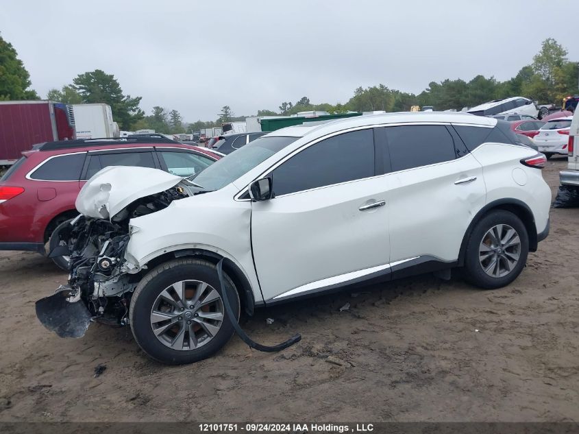 2018 Nissan Murano VIN: 5N1AZ2MH3JN180595 Lot: 12101751