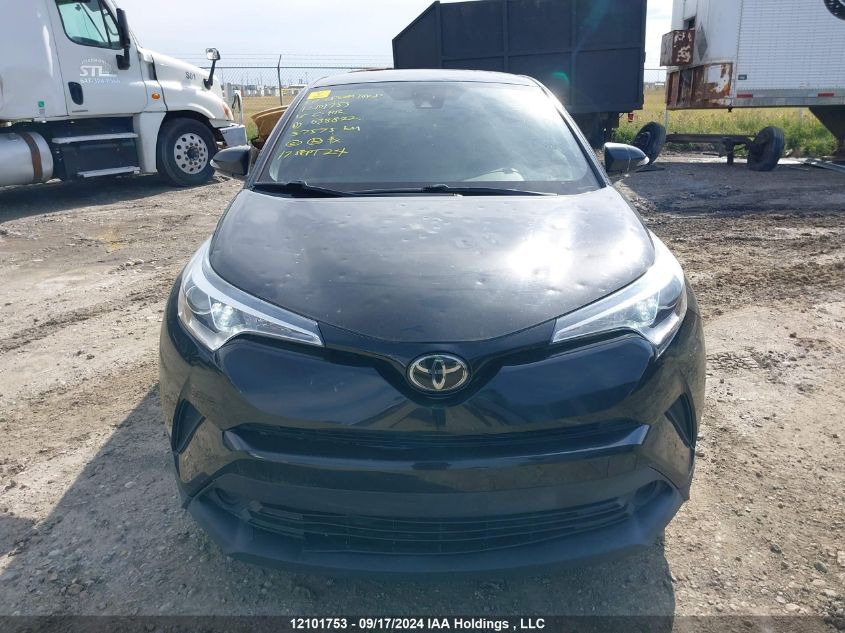 2018 Toyota C-Hr Xle/Xle Premium VIN: NMTKHMBXXJR038822 Lot: 12101753