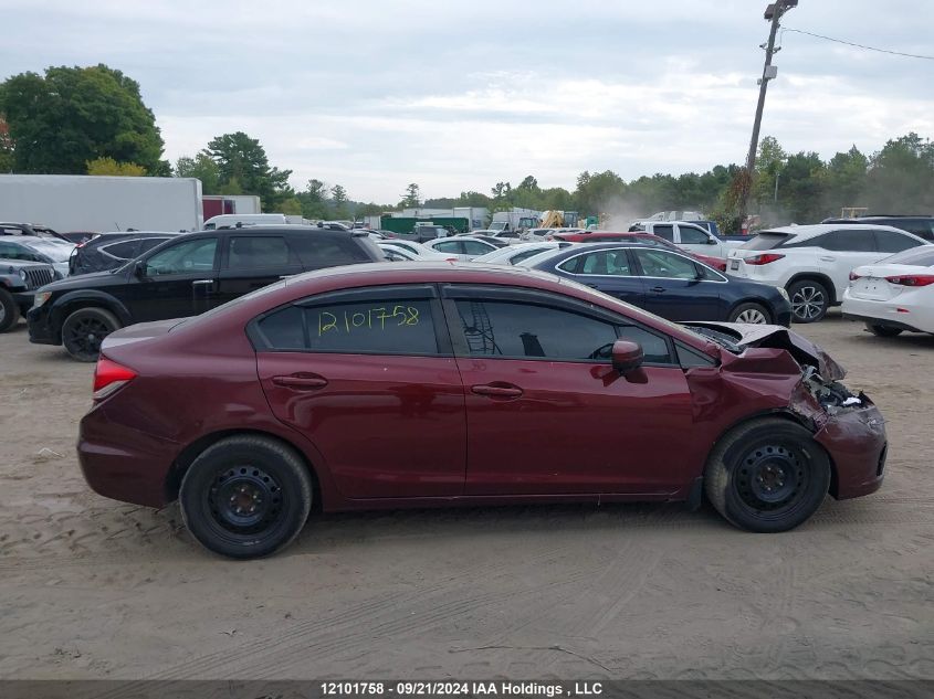 2014 Honda Civic Sedan VIN: 2HGFB2F55EH039111 Lot: 12101758