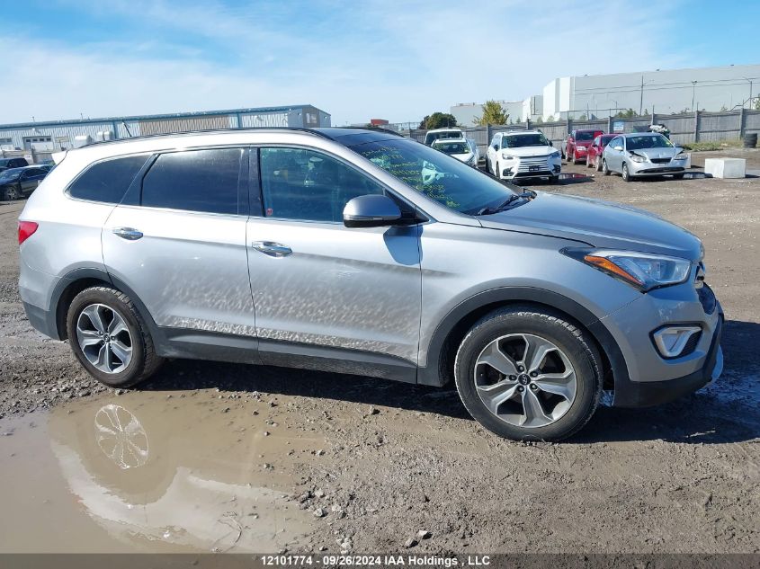 2016 Hyundai Santa Fe VIN: KM8SNDHF4GU142280 Lot: 12101774