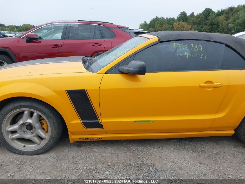 2007 Ford Mustang VIN: 1ZVFT85H575200137 Lot: 12101782