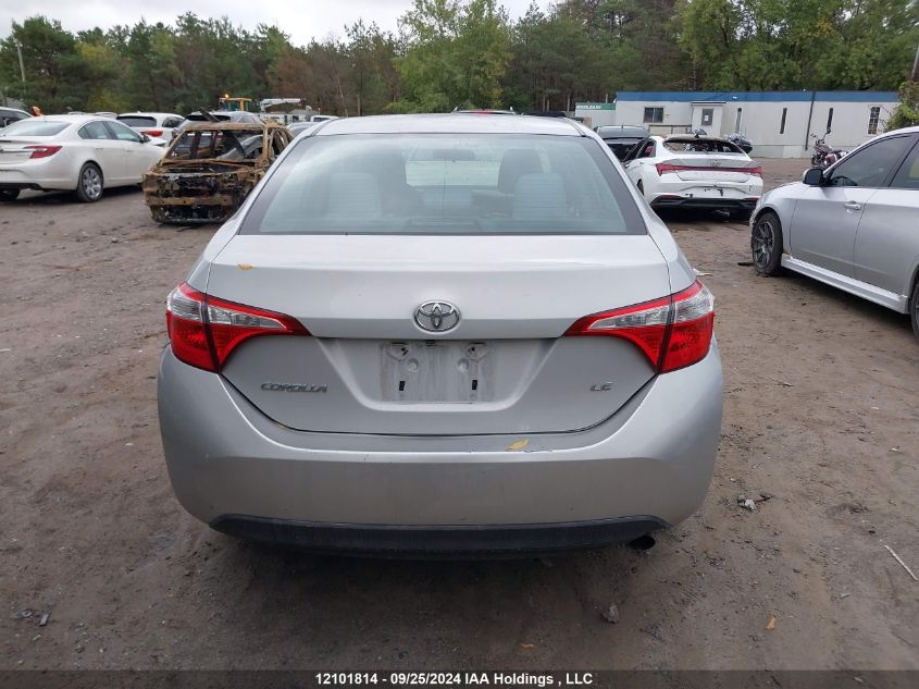 2016 Toyota Corolla L/Le/Le Pls/Prm/S/S Pls VIN: 2T1BURHE2GC560684 Lot: 12101814