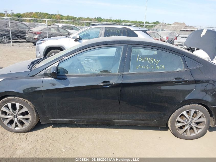 2016 Hyundai Accent VIN: KMHCT4AE8GU065201 Lot: 12101834