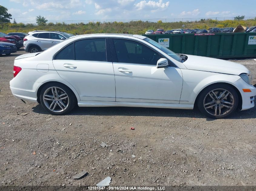 WDDGF8AB7DA881040 2013 Mercedes-Benz C-Class