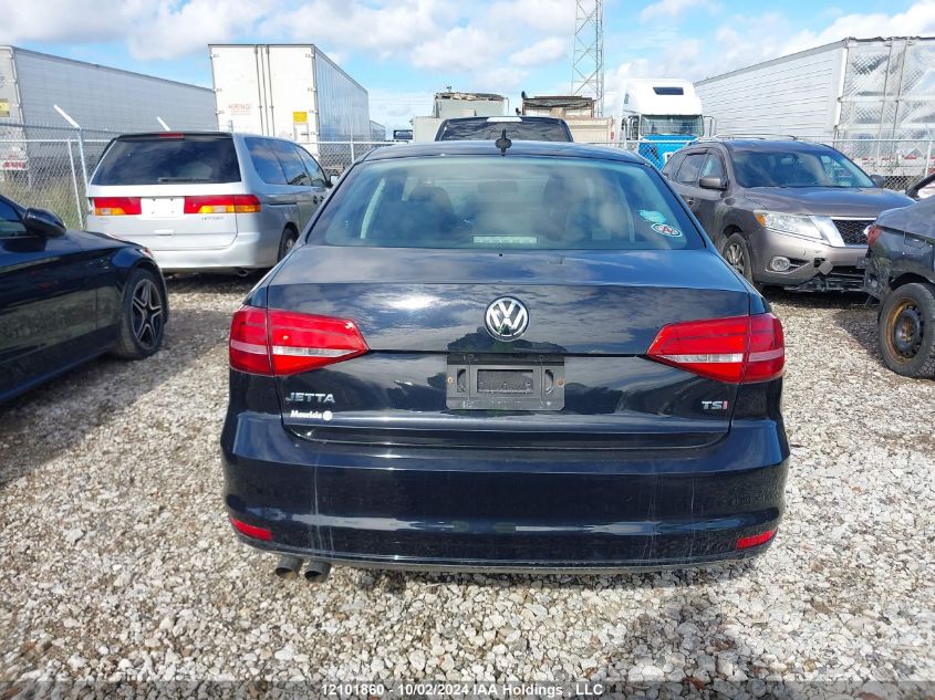 2015 Volkswagen Jetta Sedan VIN: 3VWD07AJ0FM304790 Lot: 12101860