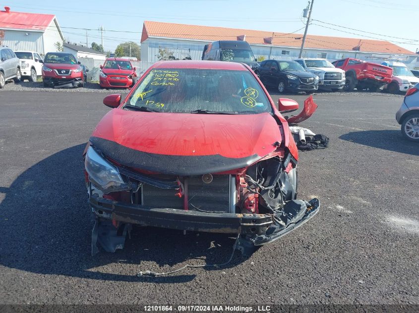 2016 Toyota Corolla Le VIN: 2T1BURHEXGC745470 Lot: 12101864