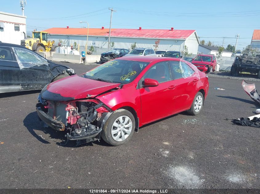 2016 Toyota Corolla Le VIN: 2T1BURHEXGC745470 Lot: 12101864