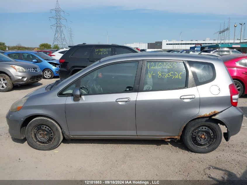 JHMGD38447S820526 2007 Honda Fit