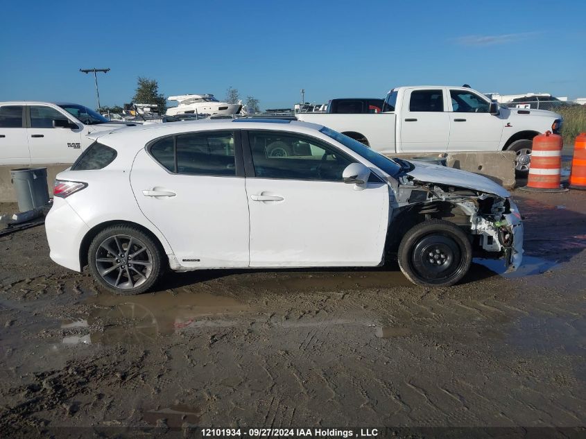 2013 Lexus Ct 200H VIN: JTHKD5BH2D2130755 Lot: 12101934