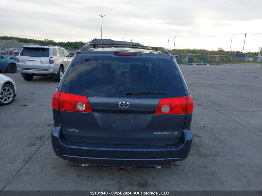 2007 Toyota Sienna Ce 7 Passenger/Ce 8 Passenger VIN: 5TDZK29C37S044284 Lot: 12101940