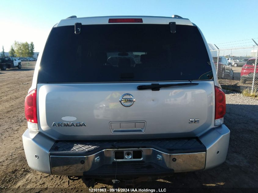 5N1AA08C07N704692 2007 Nissan Armada Se/Le