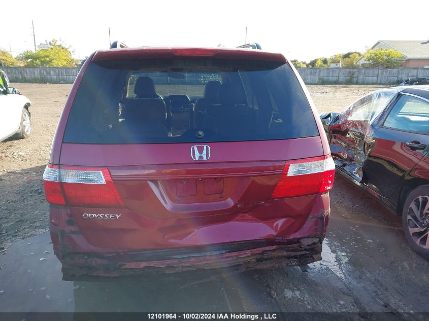 2006 Honda Odyssey VIN: 5FNRL38406B502217 Lot: 12101964