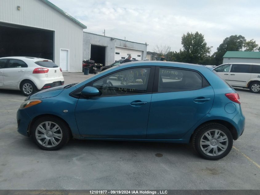 2012 Mazda Mazda2 VIN: JM1DE1KY0C0145698 Lot: 12101977