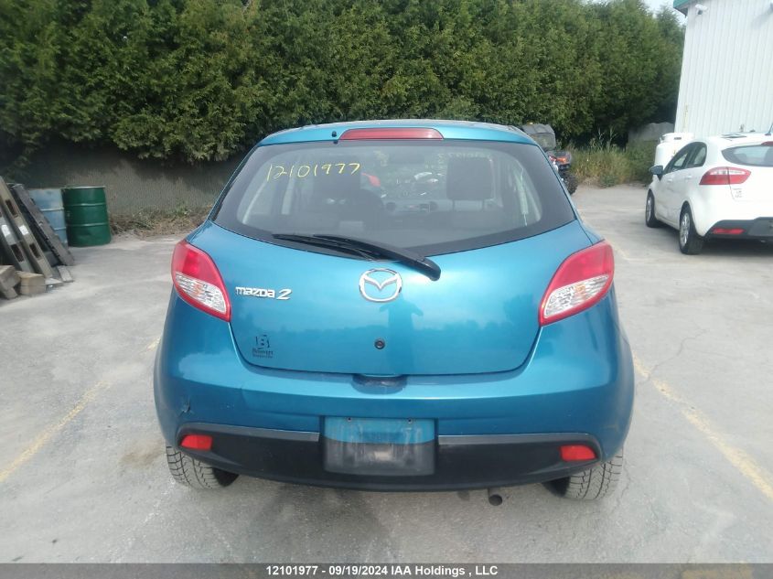 2012 Mazda Mazda2 VIN: JM1DE1KY0C0145698 Lot: 12101977