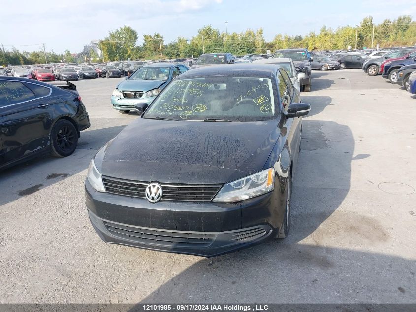 3VWBK7AJ9CM352320 2012 Volkswagen Jetta Sedan