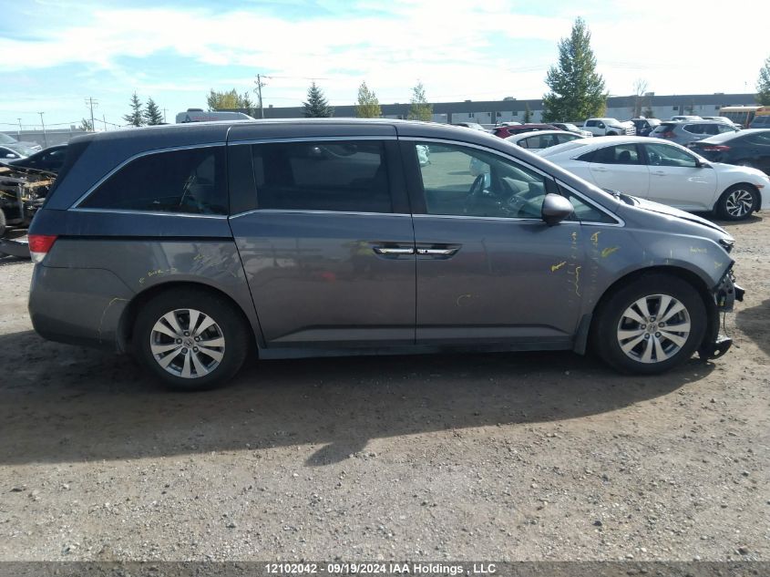 2014 Honda Odyssey VIN: 5FNRL5H65EB502371 Lot: 12102042