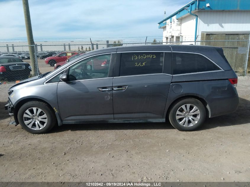 2014 Honda Odyssey VIN: 5FNRL5H65EB502371 Lot: 12102042