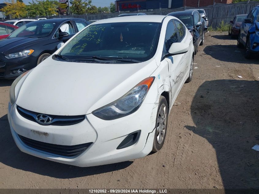 2012 Hyundai Elantra VIN: 5NPDH4AE3CH145312 Lot: 12102052