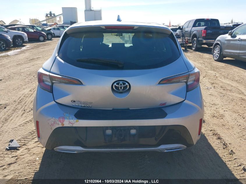 2019 Toyota Corolla Se/Xse VIN: JTNK4RBE8K3057022 Lot: 12102064