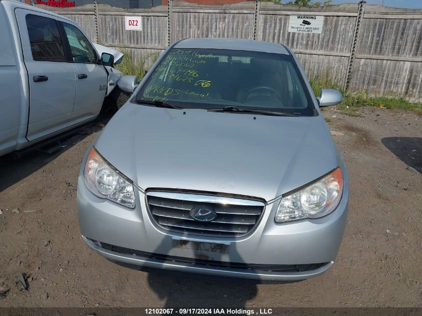 2009 Hyundai Elantra VIN: KMHDU45D89U734623 Lot: 12102067