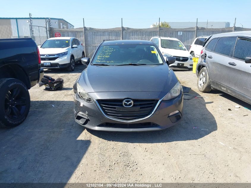 2014 Mazda Mazda3 VIN: JM1BM1U73E1118829 Lot: 12102104