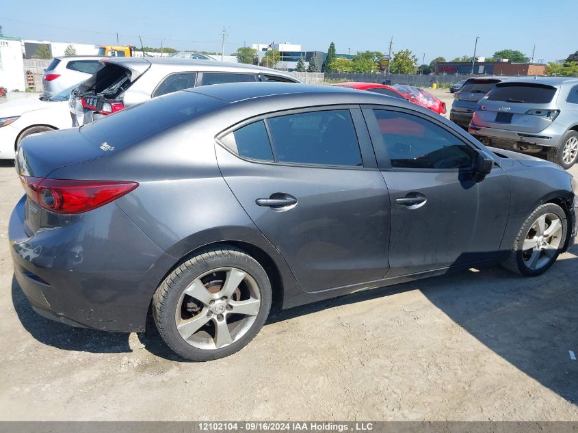 2014 Mazda Mazda3 VIN: JM1BM1U73E1118829 Lot: 12102104