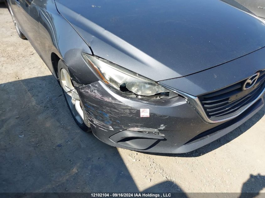 2014 Mazda Mazda3 VIN: JM1BM1U73E1118829 Lot: 12102104