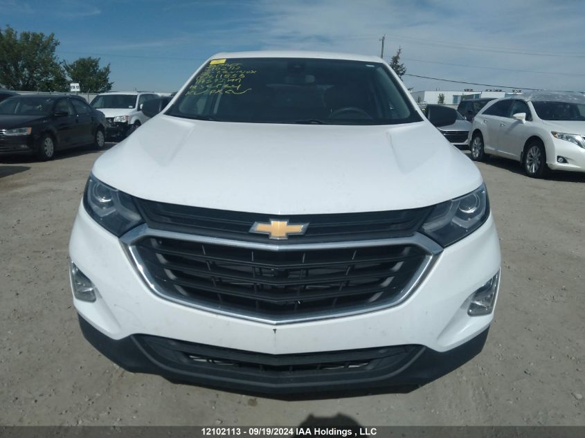 2020 Chevrolet Equinox VIN: 2GNAXSEV4L6111556 Lot: 12102113