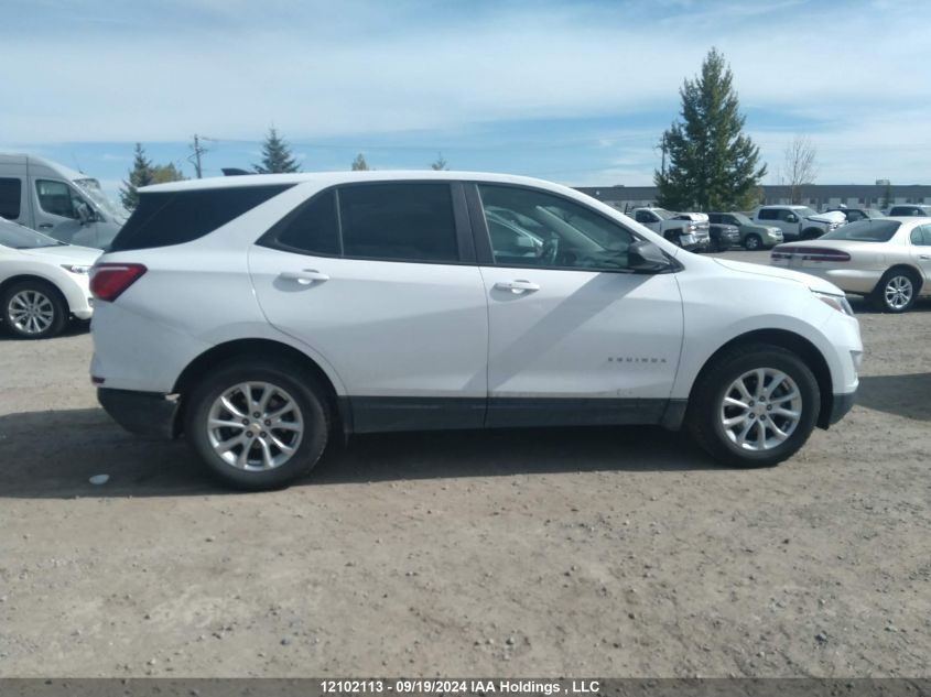 2020 Chevrolet Equinox VIN: 2GNAXSEV4L6111556 Lot: 12102113