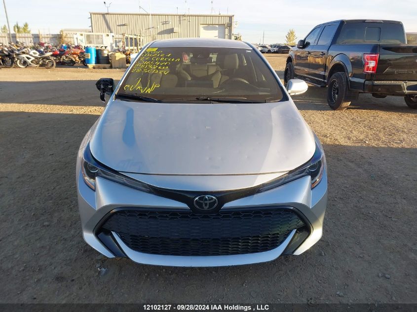 2022 Toyota Corolla Se VIN: JTNK4MBE6N3165470 Lot: 12102127